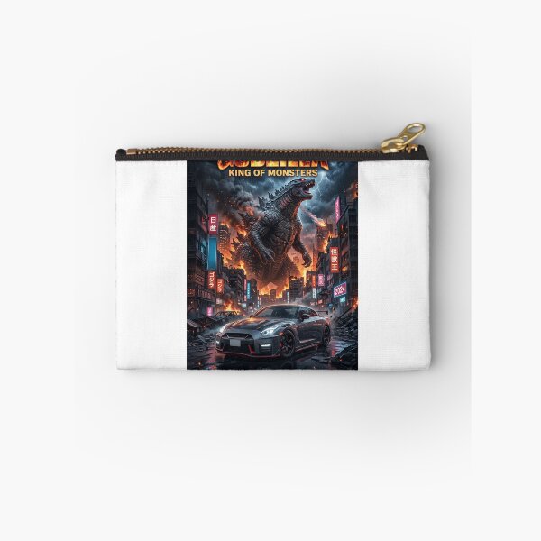 Item preview, Cinematic Kaiju Movie Poster Sports Car Graphic Design designed and sold by RevUpDesign.