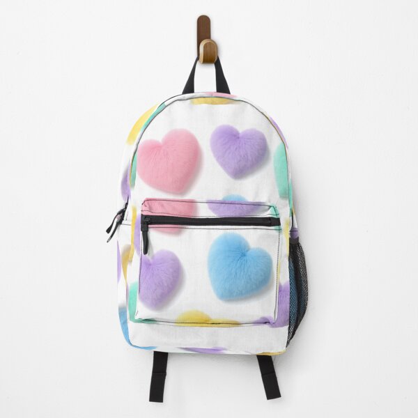 Item preview, Fluffy Pastel Hearts Pattern | Kawaii Dreamy Aesthetic designed and sold by DesignsByTaara.