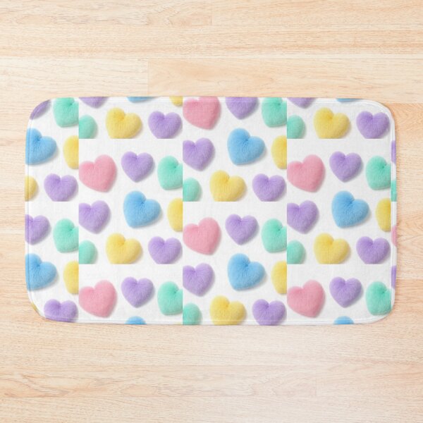 Item preview, Fluffy Pastel Hearts Pattern | Kawaii Dreamy Aesthetic designed and sold by DesignsByTaara.