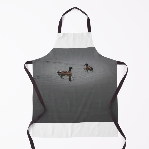 Item preview, Mallard Duck Standing on Rock at Shore With Clear Water Reflection in Calm Lake designed and sold by Nmallia.