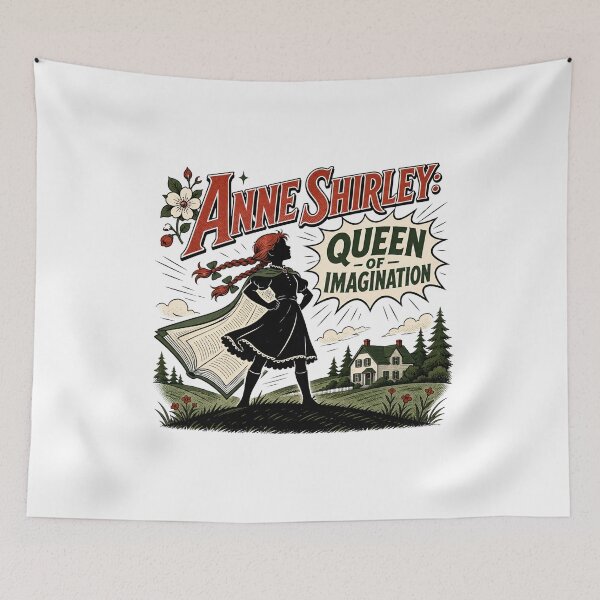 Item preview, Anne Shirley Queen of Imagination Anne of Green Gables Poster designed and sold by Fenay Designs.