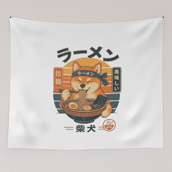Item preview, Shiba Inu Ramen Joy designed and sold by Alpacatata.