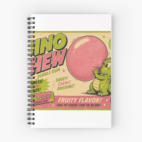 Item preview, Dino Chew Bubble Gum Vintage Candy Wrapper Retro Advertisement designed and sold by Region.