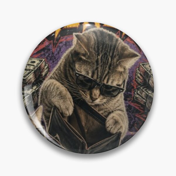 Item preview, Funny Legendary Bills Zero Chill Vintage 90s Bootleg Cat Sunglasses T-Shirt designed and sold by ElkasDesign.