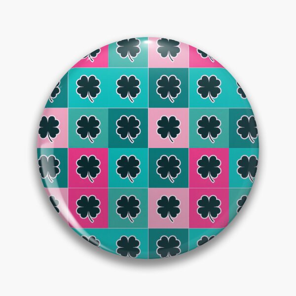 Item preview,  Four-leaf clovers in turquoise designed and sold by uunaa.