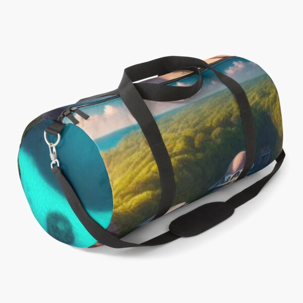Item preview, Luxury Tropical Resort Infinity Pool Lagoon AI Art Canvas Print designed and sold by IRON SIREN.