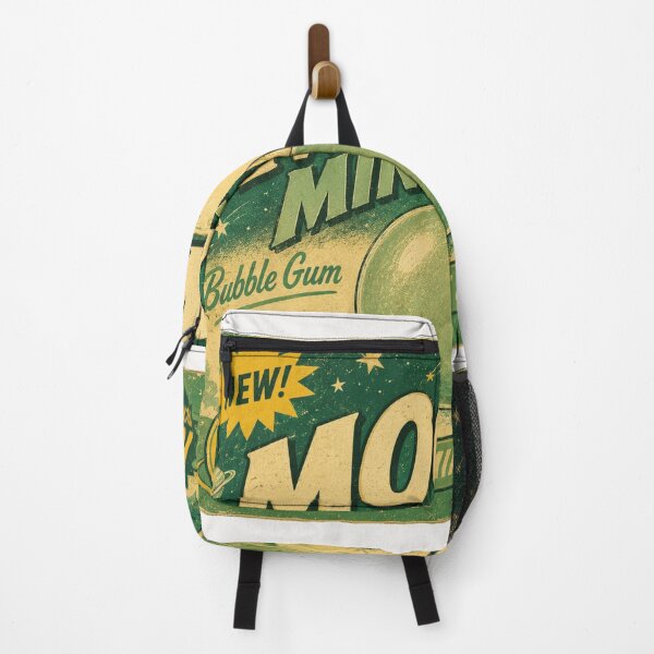 Item preview, Moon Mints Bubble Gum Vintage Candy Wrapper Retro Advertisement designed and sold by Region.