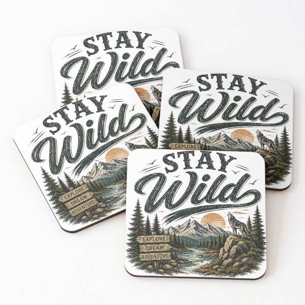 Item preview, Stay wild and explore adventures designed and sold by Side Quest Co..