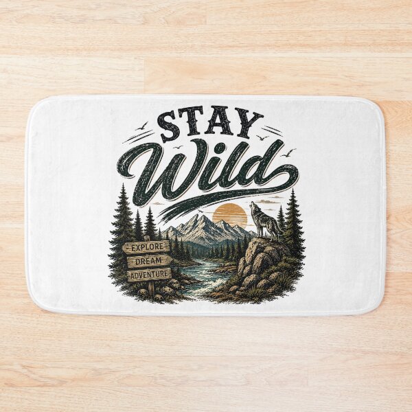 Item preview, Stay wild and explore adventures designed and sold by Side Quest Co..