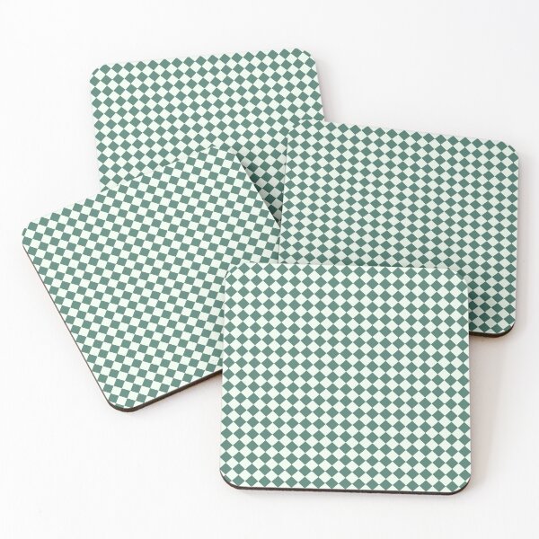 Item preview, Honeydew & green harlequin designed and sold by Mint + Midnight.
