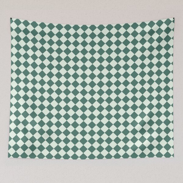 Item preview, Honeydew & green harlequin designed and sold by Mint + Midnight.