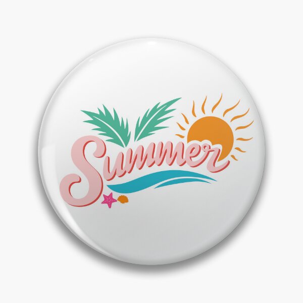 Item preview, Summer Beach Vacation Sun Ocean Wave Palm Leaves Starfish designed and sold by SolutionsArt.