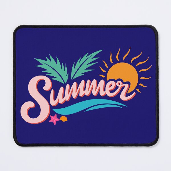 Item preview, Summer Beach Vacation Sun Ocean Wave Palm Leaves Starfish designed and sold by SolutionsArt.