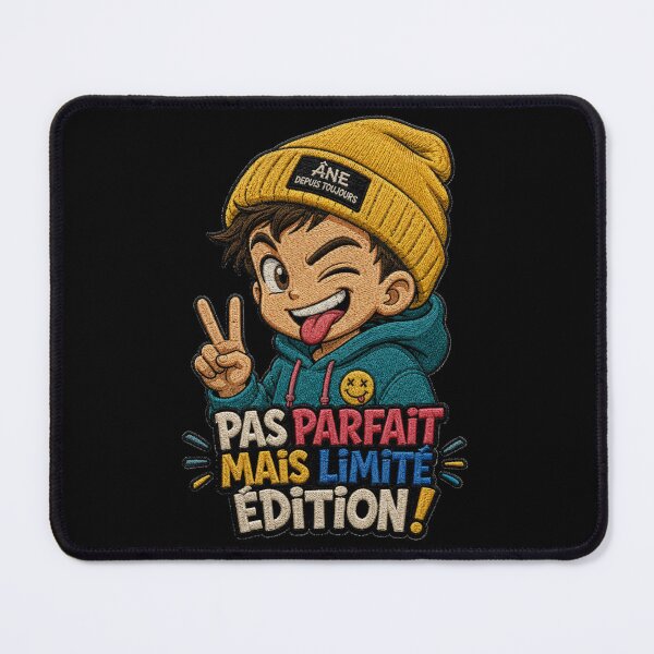 Item preview, Funny Embroidered Streetwear Kid – Limited Edition Urban Patch Design designed and sold by PLUSHIWORLDtm.