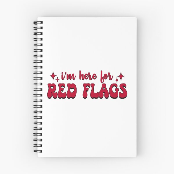 Item preview, I'm here for red flags designed and sold by stellacreates.