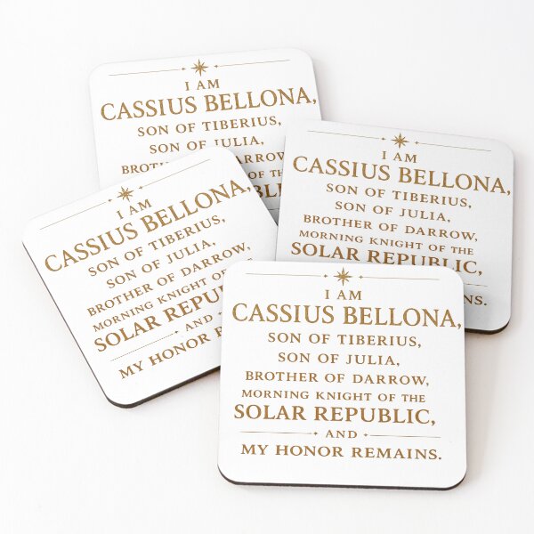 Item preview, I am Cassius Bellona designed and sold by TickleMonster30.