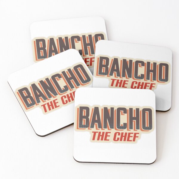 Item preview, Bancho the Chef Logo designed and sold by JJNameArt.
