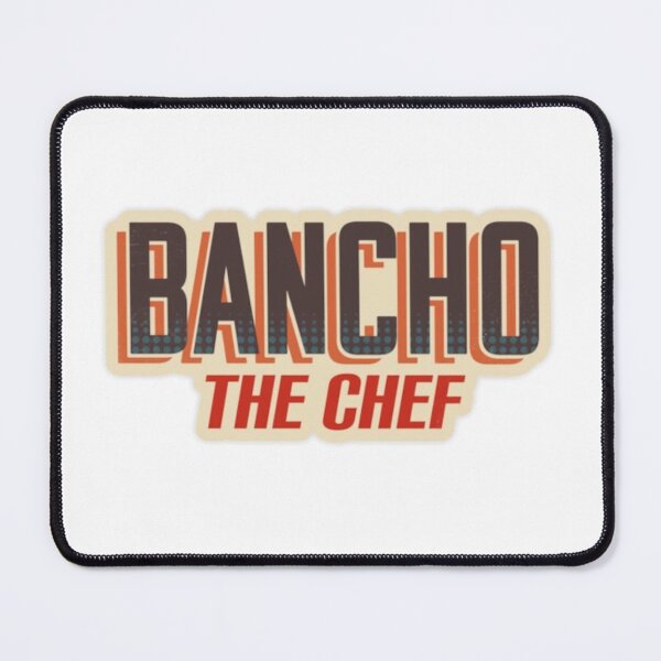 Item preview, Bancho the Chef Logo designed and sold by JJNameArt.