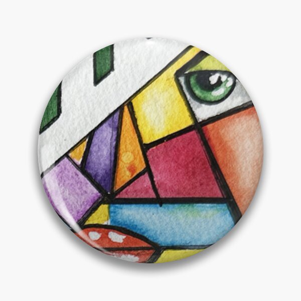 Item preview, Abstract face no4 watercolour designed and sold by jhojho.