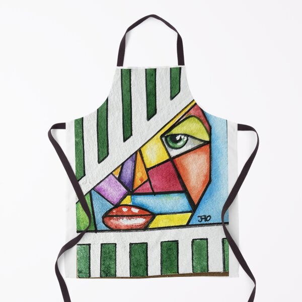 Item preview, Abstract face no4 watercolour designed and sold by jhojho.