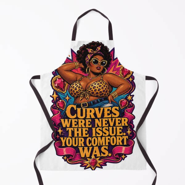 Item preview, Curves Were Never The Issue Body Positivity designed and sold by Squiggle Happy.