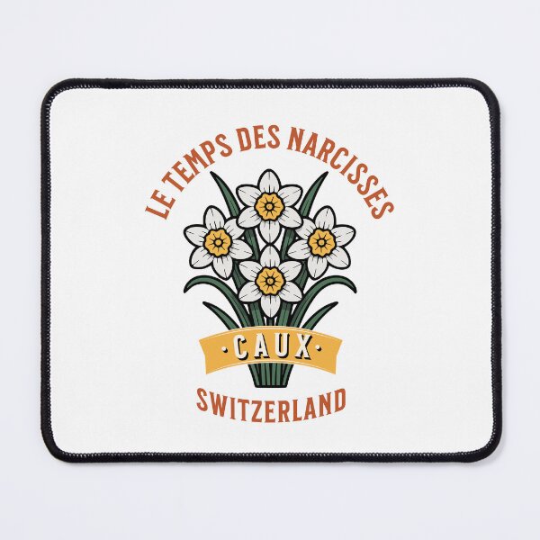 Item preview, Le Temps des Narcisses Caux Switzerland Floral designed and sold by AntiqueImages.