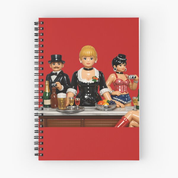 Item preview, A Bar at the Plastic Folies-Bergère designed and sold by Unreasonableart.