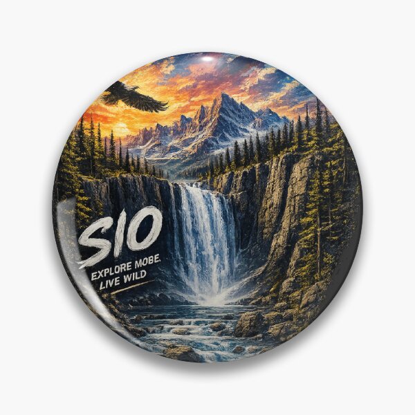 Item preview, Wilderness Cascade designed and sold by Trailora.
