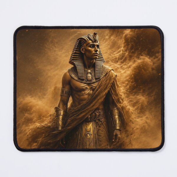 Item preview, Ancient Egyptian Pharaoh in the Desert Storm | Epic Kemet Warrior Fantasy Art designed and sold by Queen Cleopatra.