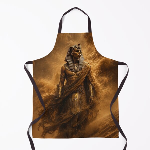 Item preview, Ancient Egyptian Pharaoh in the Desert Storm | Epic Kemet Warrior Fantasy Art designed and sold by Queen Cleopatra.