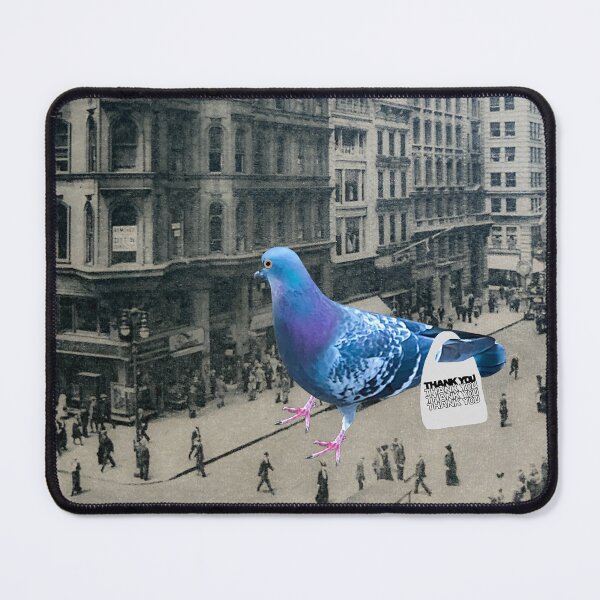 Item preview, Shopping Pigeon in Vintage New York City designed and sold by Mischief and Musings.