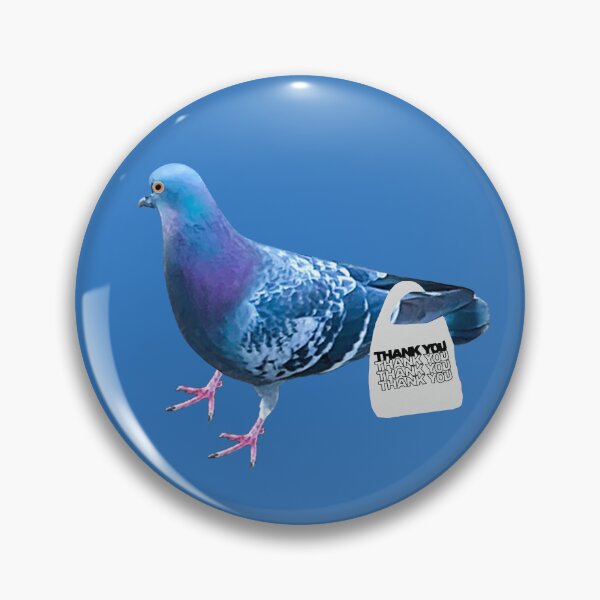 Item preview, Shopping Pigeon in Vintage New York City designed and sold by Mischief and Musings.