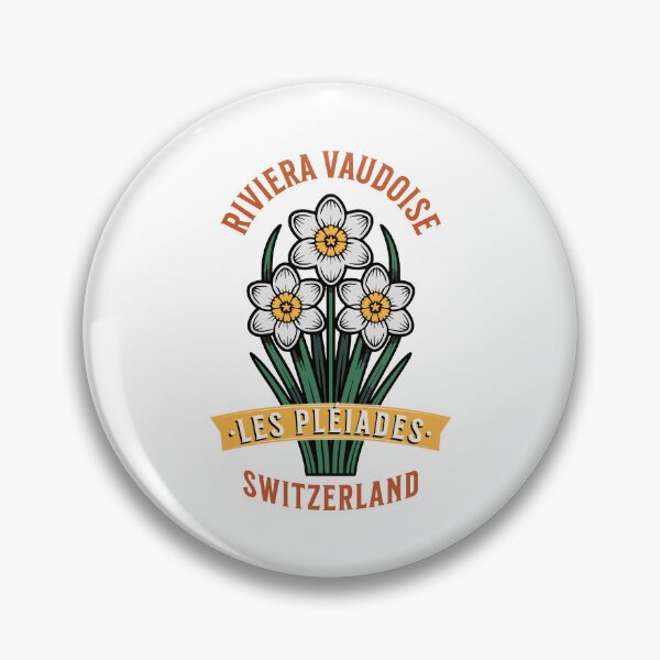 Item preview, Riviera Vaudoise Les Pléiades Narcissus Switzerland designed and sold by AntiqueImages.