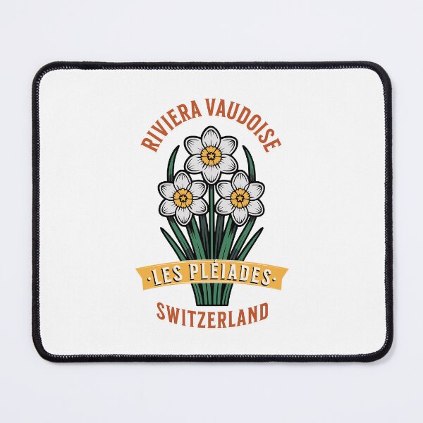 Item preview, Riviera Vaudoise Les Pléiades Narcissus Switzerland designed and sold by AntiqueImages.