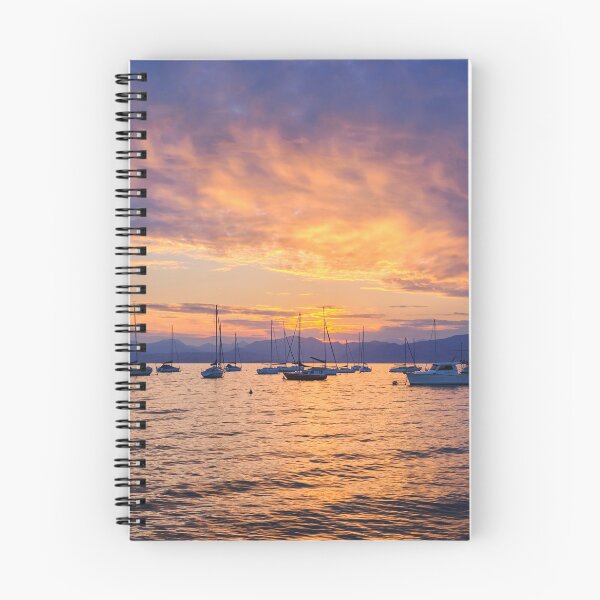 Item preview, Bardolino Sunset Sky Reflected on Lake Garda designed and sold by Violaman.