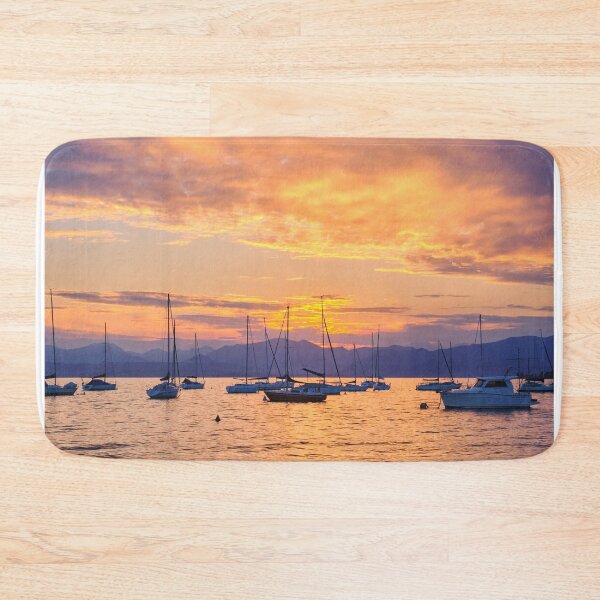 Item preview, Bardolino Sunset Sky Reflected on Lake Garda designed and sold by Violaman.