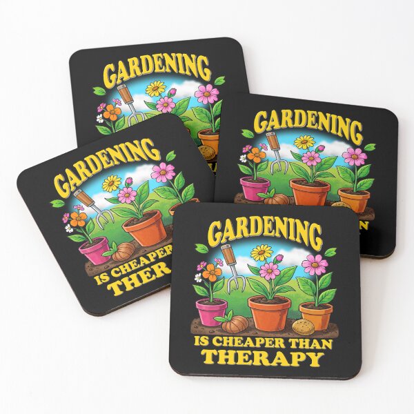 Item preview, Gardening Is Cheaper Than Therapy designed and sold by Johnny Furlotte.