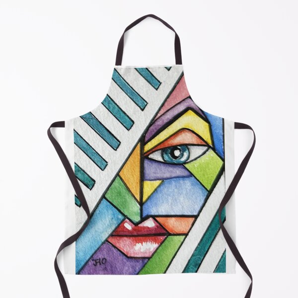 Item preview, Abstract face no watercolour designed and sold by jhojho.