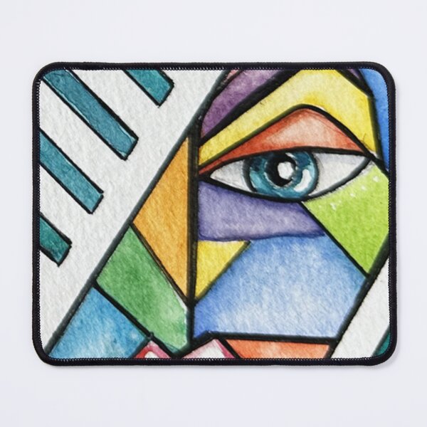 Item preview, Abstract face no watercolour designed and sold by jhojho.