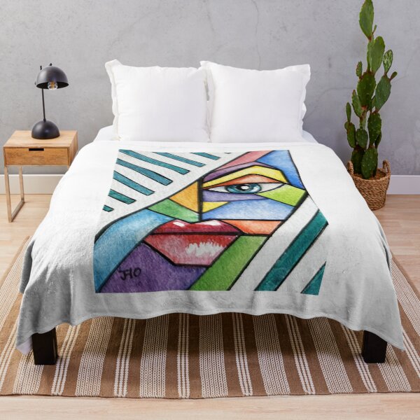 Item preview, Abstract face no watercolour designed and sold by jhojho.
