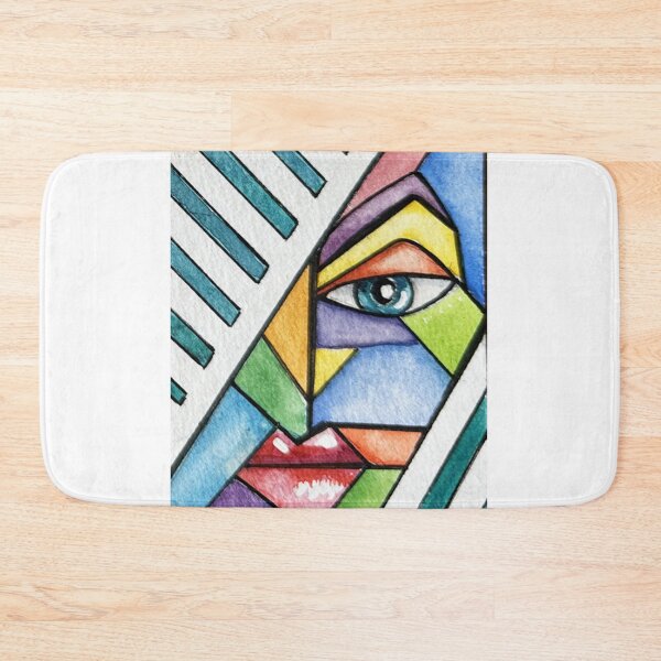 Item preview, Abstract face no watercolour designed and sold by jhojho.