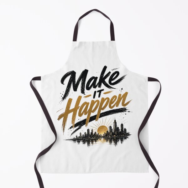 Item preview, Make it happen, sunrise city designed and sold by Side Quest Co..