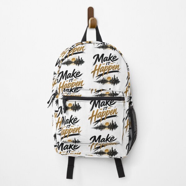 Item preview, Make it happen, sunrise city designed and sold by Side Quest Co..