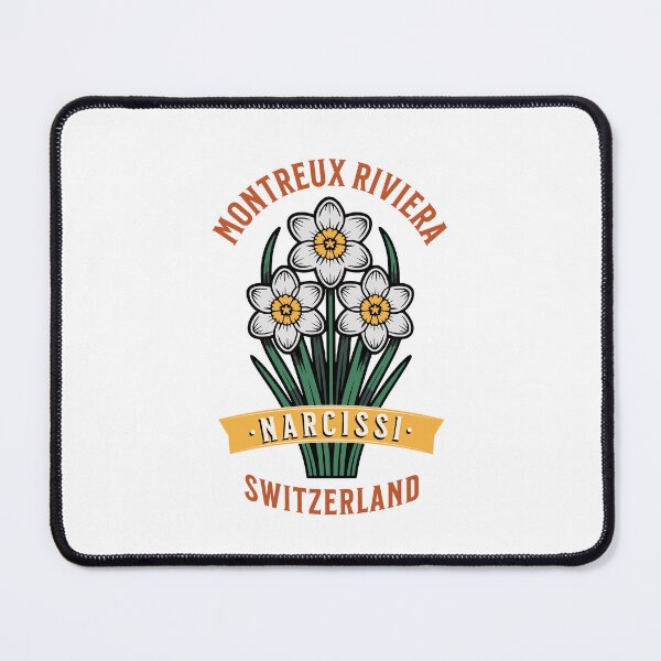 Item preview, Montreux Riviera Narcissi Switzerland Bloom designed and sold by AntiqueImages.
