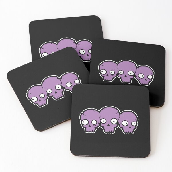 Artikelvorschau, Purple Skulls entworfen und verkauft von eve streets.
