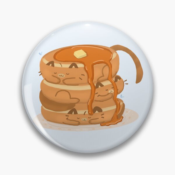 Item preview, Pan Cat pancake Art  designed and sold by SolaceCatDesigns.