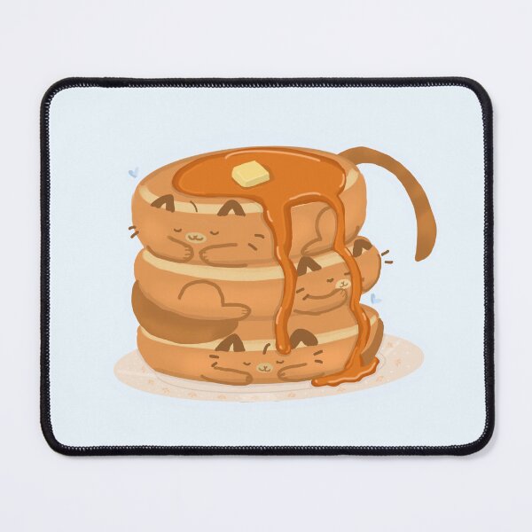 Item preview, Pan Cat pancake Art  designed and sold by SolaceCatDesigns.