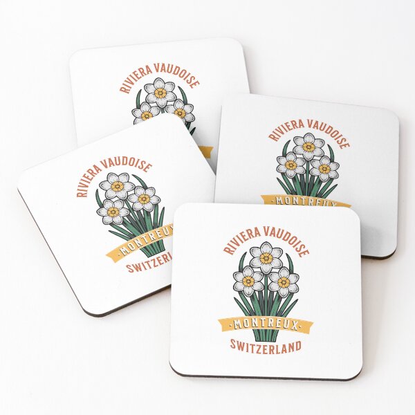 Item preview, Montreux Switzerland Riviera Vaudoise Narcissus designed and sold by AntiqueImages.