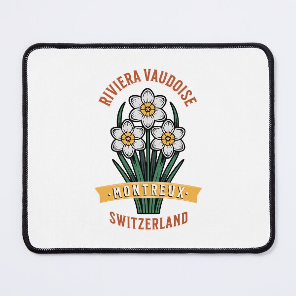Item preview, Montreux Switzerland Riviera Vaudoise Narcissus designed and sold by AntiqueImages.