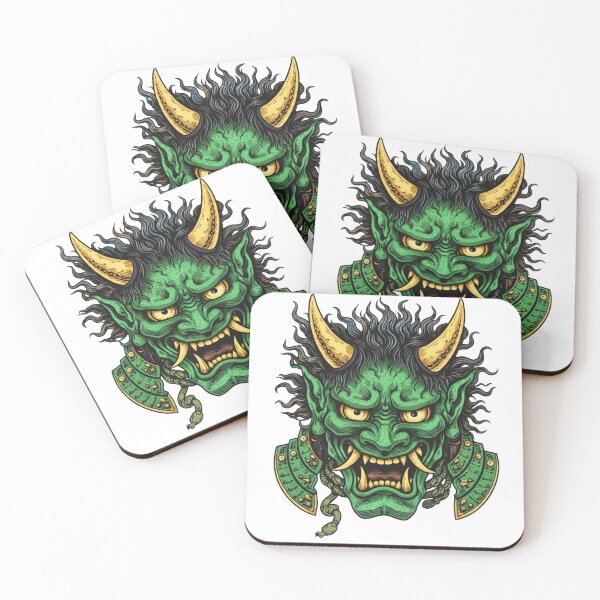 Item preview, #3 Midori-Oni (Green Demon) designed and sold by FUJIYAMA-JAPAN.